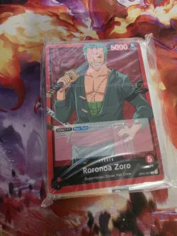 Roronoa Zoro One Piece Tutorial Demo Deck Card Game Version 2 - Sealed - Image 1