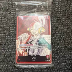 One Piece Card Game Film Red Uta Promo Demo Deck English TCG Rare New Sealed - Image 1