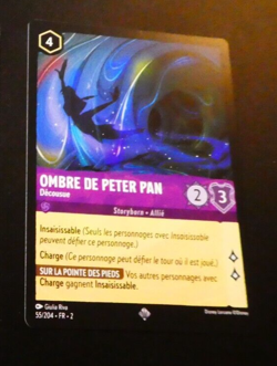 Lorcana Chapitre 2 Disney Card Super Rare Carte 55/204 Francais Mint - Image 1