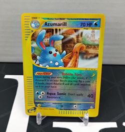 Azumarill Aquapolis 4/147 Reverse Holo Pokemon Card MP TK - Image 1
