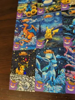 Pokemon Van Gogh Gengar - Cracked Ice Holo - Halloween Card Database 2025 - Image 4