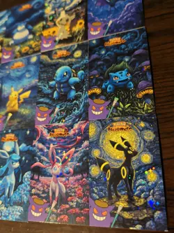 Pokemon Van Gogh Gengar - Cracked Ice Holo - Halloween Card Database 2025 - Image 5