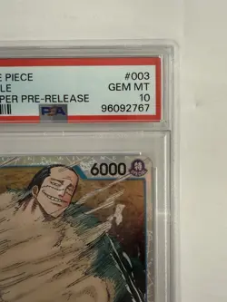 ST03-003 Crocodile Super Pre-Release One Piece Card Game PSA 10 GEM MINT - Image 4