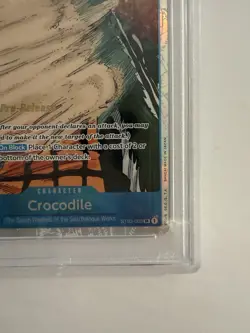 ST03-003 Crocodile Super Pre-Release One Piece Card Game PSA 10 GEM MINT - Image 5