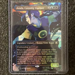 Azula, Cunning Usurper [Borderless Foil] MTG Avatar The Last Airbender 0303 MINT - Image 1