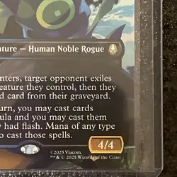 Azula, Cunning Usurper [Borderless Foil] MTG Avatar The Last Airbender 0303 MINT - Image 4