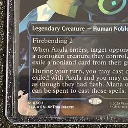 Azula, Cunning Usurper [Borderless Foil] MTG Avatar The Last Airbender 0303 MINT - Image 5