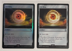 MTG - Doctor Who - Sol Ring - Uncommon 0245 - 2 Copies, 1 Foil - Image 1