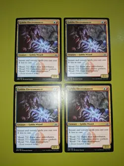 Goblin Electromancer x4 Guilds of Ravnica 4x Playset Magic the Gathering MTG - Image 1