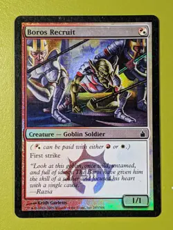 FOIL Boros Recruit x1 Ravnica: City of Guilds 1x Magic the Gathering MTG - Image 1