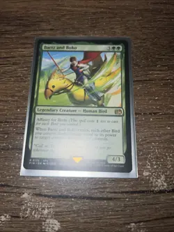 Bartz and Boko FINAL FANTASY Rare NM Magic: The Gathering 175 Normal - Image 1
