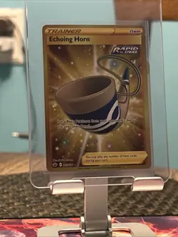 Echoing Horn - 225/198 - Pokemon Chilling Reign Sword & Shield Secret Rare NM - Image 1