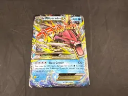 MEGA GYARADOS EX 27/122 POKEMON BREAKPOINT HOLO RARE - Image 1