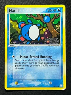 Marill 68/109 Team Rocket Returns Reverse MP Holo 2004 Pokemon TCG - Image 1