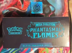 Phantasmal Flames Elite Trainer Box (ETB) -FACTORY SEALED- Pokemon TCG [ME02] - Image 3