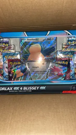 Pokemon Snorlax Ex & Blissey Ex Special Collection Box (NEW & SEALED) - Image 1
