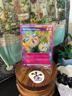 Pokemon TCG - Neo Upper Energy (Holo) - Temporal Forces - 162/162 - ACESPEC RARE - Image 1