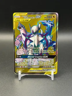 Pokemon Arceus & Dialga & Palkia GX 220/236 Sm-Cosmic Eclipse - Image 1