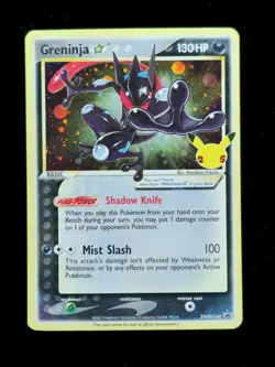Greninja Star SWSH144 Pokemon Sword Shield Promo 2021 LP 🔥🔥🔥 - Image 1