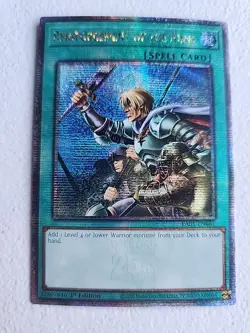 Yugioh Reinforcement of the Army (Quarter Century Secret Rare) RA01-EN051 Y19 - Image 1