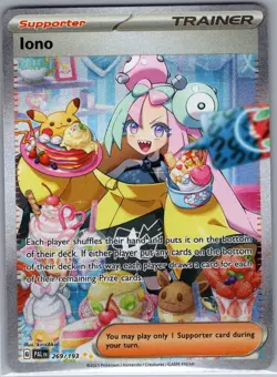 Iono 269/193 SV02: Paldea Evolved - Pokemon Card - NM - Image 1