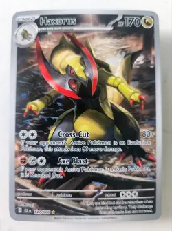 Haxorus Illustration Rare SV: Black Bolt 147/086 NM Pokemon TCG Card. Fast Ship. - Image 1