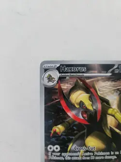 Haxorus Illustration Rare SV: Black Bolt 147/086 NM Pokemon TCG Card. Fast Ship. - Image 5
