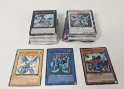 Yu-Gi-Oh! Bulk Lot of 200 Cards (Moderately Played to NM Condition) - Image 1