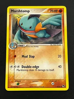 Marshtomp 15/17 - POP Series 3 Vintage Pokemon TCG Card LP+/NM - Image 1
