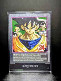 Energy Marker E-78 Silver Manga Booster 02 Dragon Ball Card English - Image 1