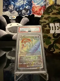 Pokemon Go 2022 FA/Mewtwo VSTAR Secret PSA Gem MT 10 Card 079/078 - Image 1