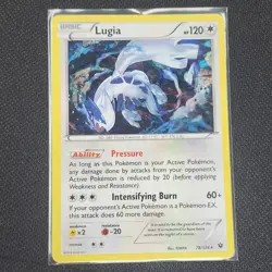 Lugia - 78/124 - Cracked Ice Holo - Fates Collide - Pokemon Card - LP - Image 1