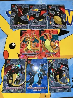 Pokemon Charizard Set Cracked Ice Holo Team Rocket Card Database Set Peru - Image 5