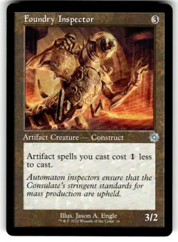 Foundry Inspector The Brothers' War: Retro Frame Artifacts Regular MTG - Image 1