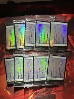Phyrexia All Will Be One Compleat sealed 20 pack of foil lands MTG Magic - Image 1