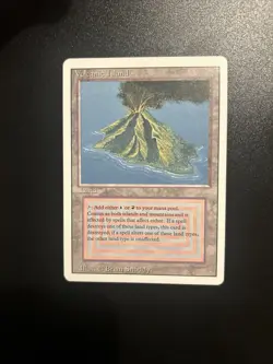 English version Volcanic Island revised edition Mtg - Image 1