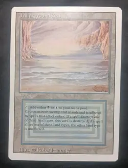 MTG Underground Sea Revised 3rd Edition Regular Rare LP+ - Image 1