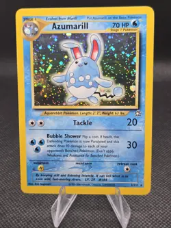 Azumarill 2/111 Pokemon Neo Genesis Unlimited - LP - Image 1