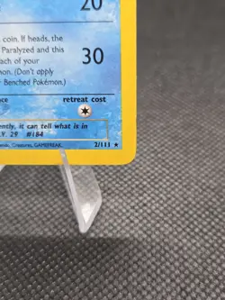 Azumarill 2/111 Pokemon Neo Genesis Unlimited - LP - Image 5