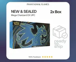 2x Pokemon TCG: Mega Charizard X ex Ultra-Premium Collection New Sealed x2 - Image 1