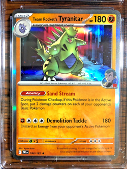 Team Rocket's Tyranitar Holo #096 - CGC GEM MINT 10 - Destined Rivals - Pokemon - Image 2