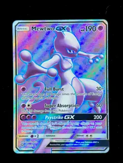 Mewtwo GX 72 Pokemon Shining Legends 2017 NM 🔥🔥🔥 - Image 1
