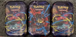 Pokemon TCG Mega evolution Tins x3 - New and Sealed - Image 2