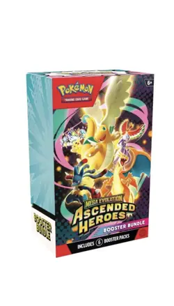*PRESALE* Lot Of 4! Pokemon Ascended Heroes 4x Booster Bundles Confirmed - Image 1