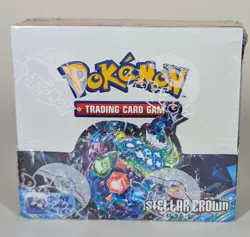 Pokemon TCG Scarlet & Violet Stellar Crown Booster Box 36 Packs New - Image 1