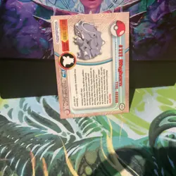 Pokemon Topps Trading Card #111 Rhyhorn - Image 2