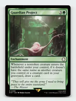 Guardian Project Universes Beyond: Fallout Magic The Gathering MTG Card - Image 1