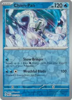 Chien-Pao 57/182 Reverse Holo | Paradox Rift | Pokemon Card - Image 1