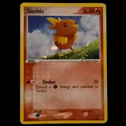 Torchic Holo Foil Promo 017 Black Star Promo Pokemon Card TCG 2004 - Image 1