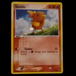 Torchic Holo Foil Promo 017 Black Star Promo Pokemon Card TCG 2004 - Image 4